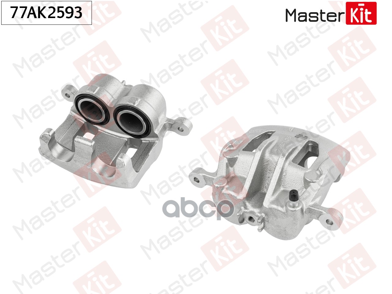 Тормозной суппорт перед. лев. Kia SORENTO II (XM) 2009 - 77AK2593 MasterKit арт. 77AK2593