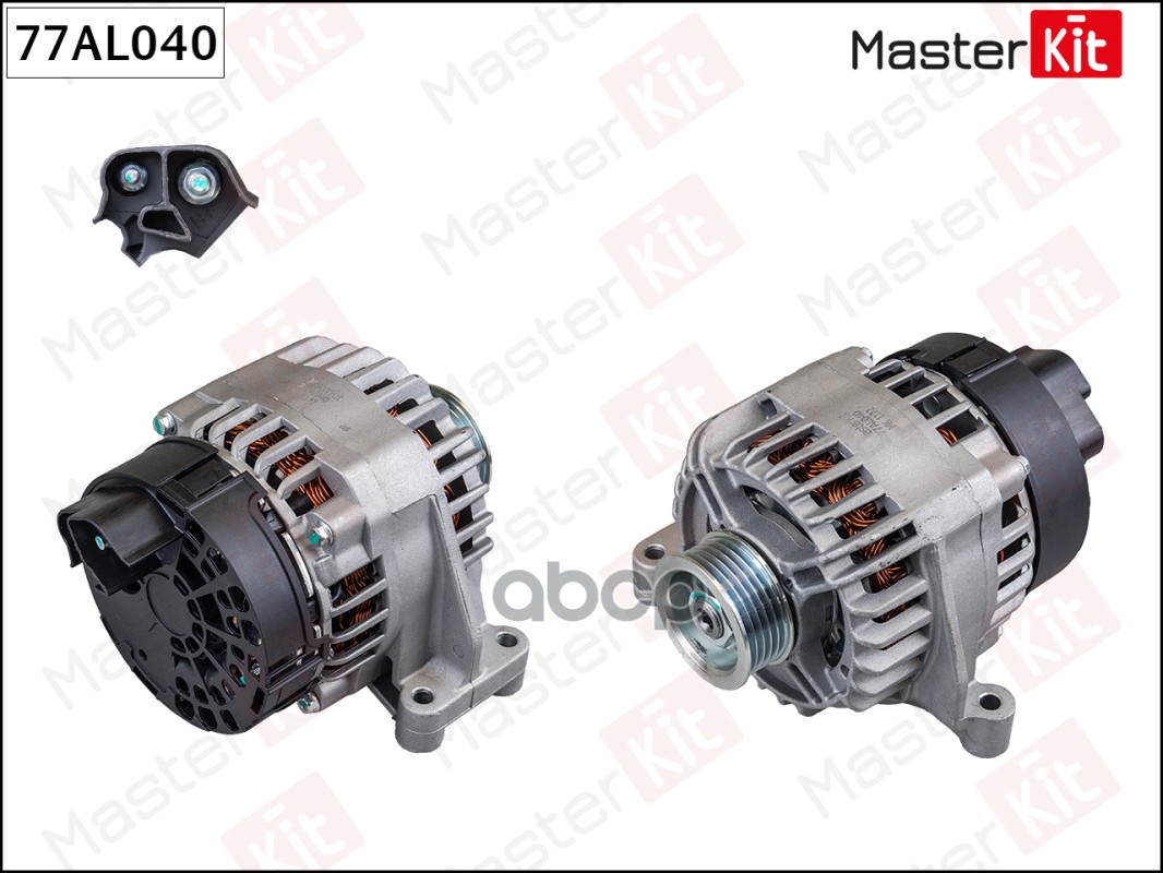 Генератор  FIAT PUNTO/GRANDE PUNTO/PANDA (14V 70A) Masterkit MasterKit арт. 77AL040