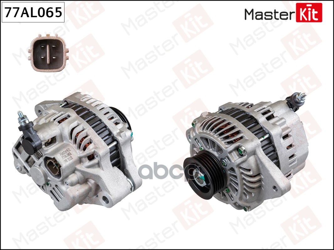 Генератор  SUZUKI GRAND VITARA, SWIFT 05- (14V 80A) Masterkit MasterKit арт. 77AL065