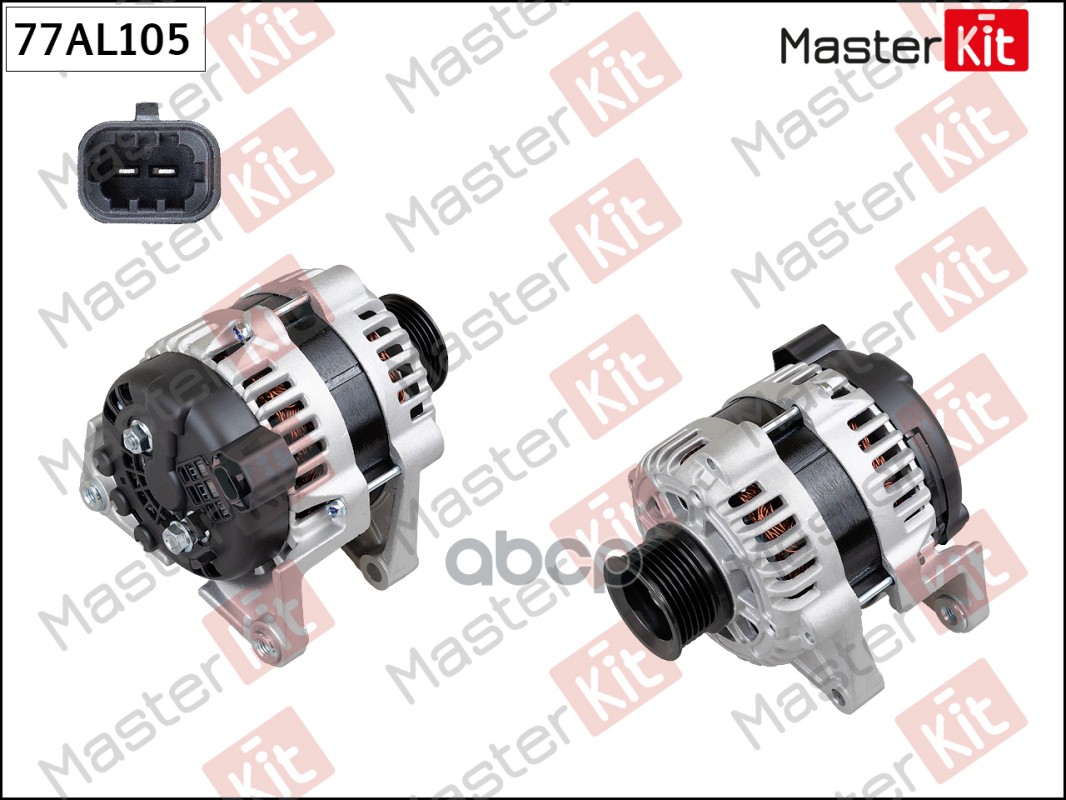 Генератор CHEVROLET CRUZE, OPEL ASTRA J 77AL105 MasterKit арт. 77AL105