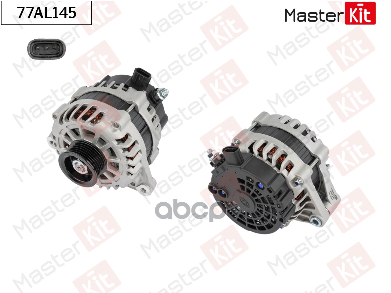 Генератор Chery TIGGO 5x/TIGGO 4 2017 - (14V 110A) MasterKit арт. 77AL145