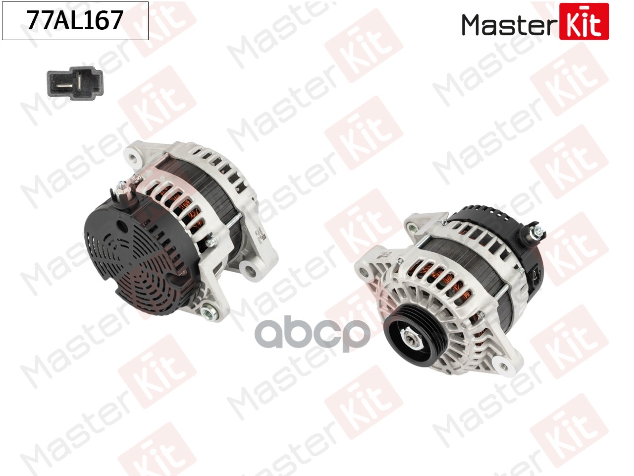 77AL167 Генератор CHERY Kimo SQR473F/CHERY QQ SQR372 MasterKit арт. 77AL167