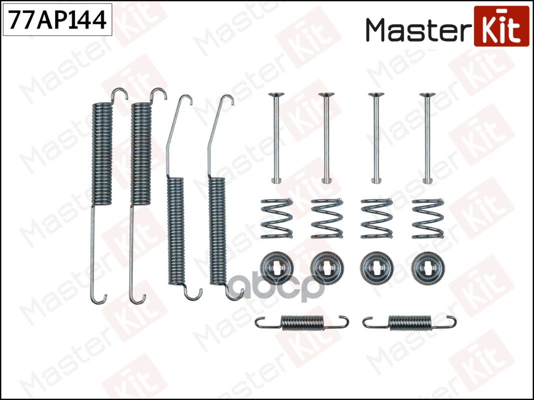 Ремкомплект Крепления Тормозных Колодок MasterKit арт. 77AP144