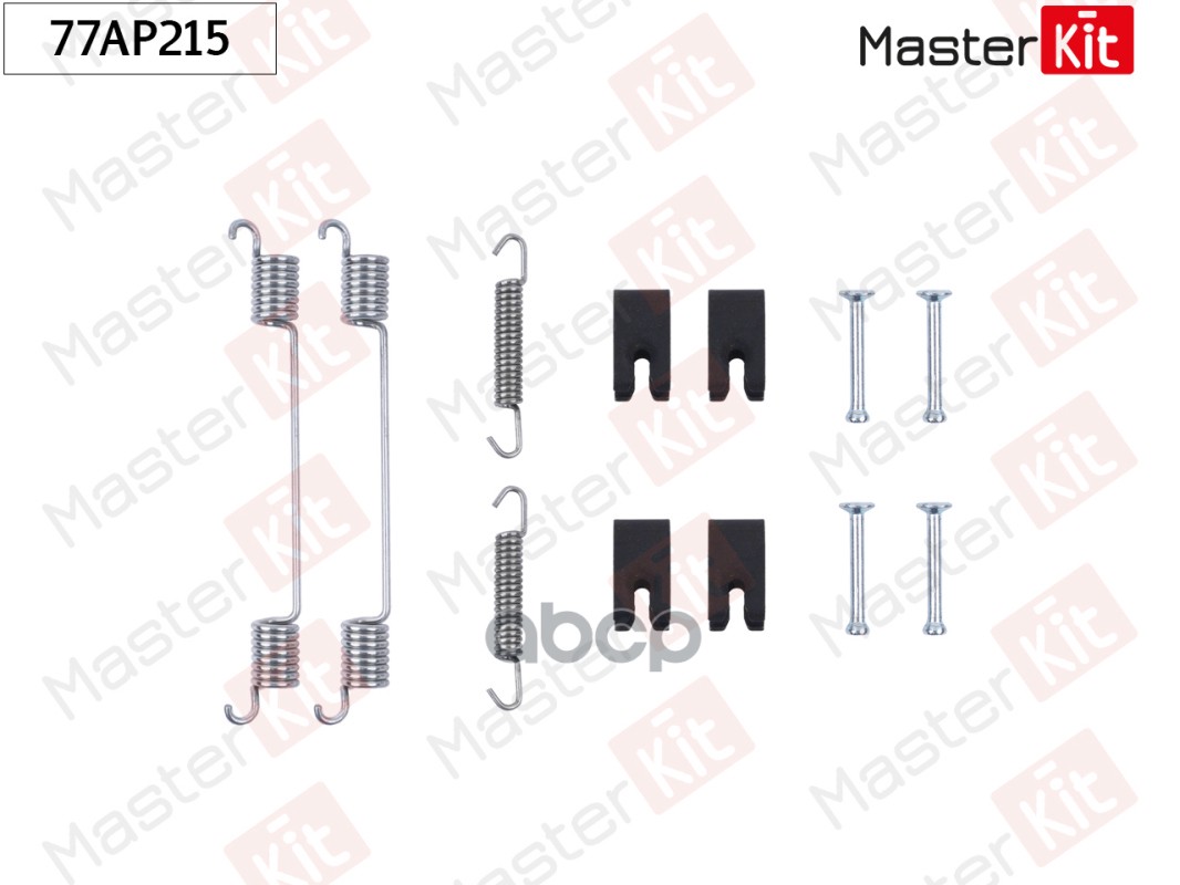 Комплект установочный барабанных колодок Ford FOCUS II (DA_, HCP, DP) 2004 - 2013 Masterkit MasterKit арт. 77AP215