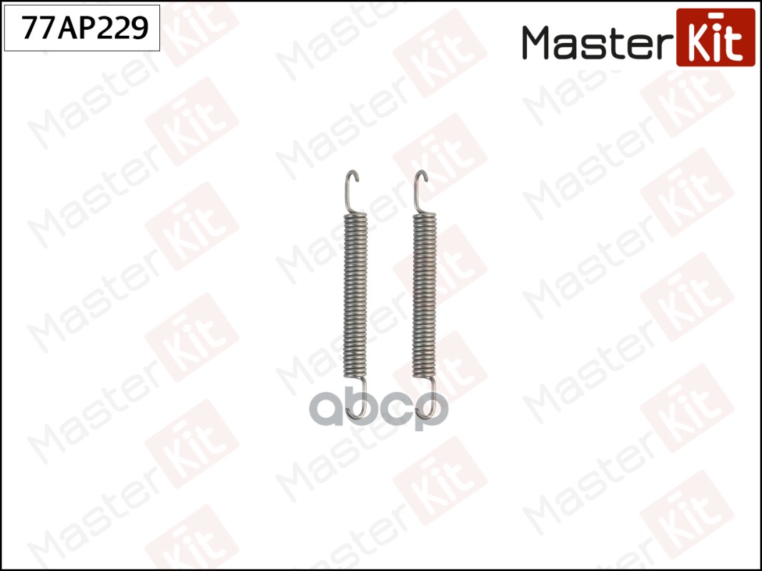 Комплект установочный барабанных колодок Opel VECTRA A/B 88-03 77AP229 MasterKit арт. 77AP229