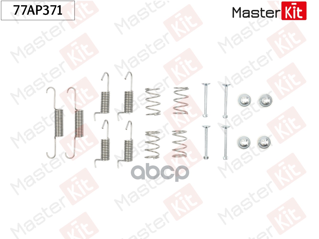 Комплект установочный барабанных колодок Subaru FORESTER (SF_) 1997 - 2002 Masterkit MasterKit арт. 77AP371