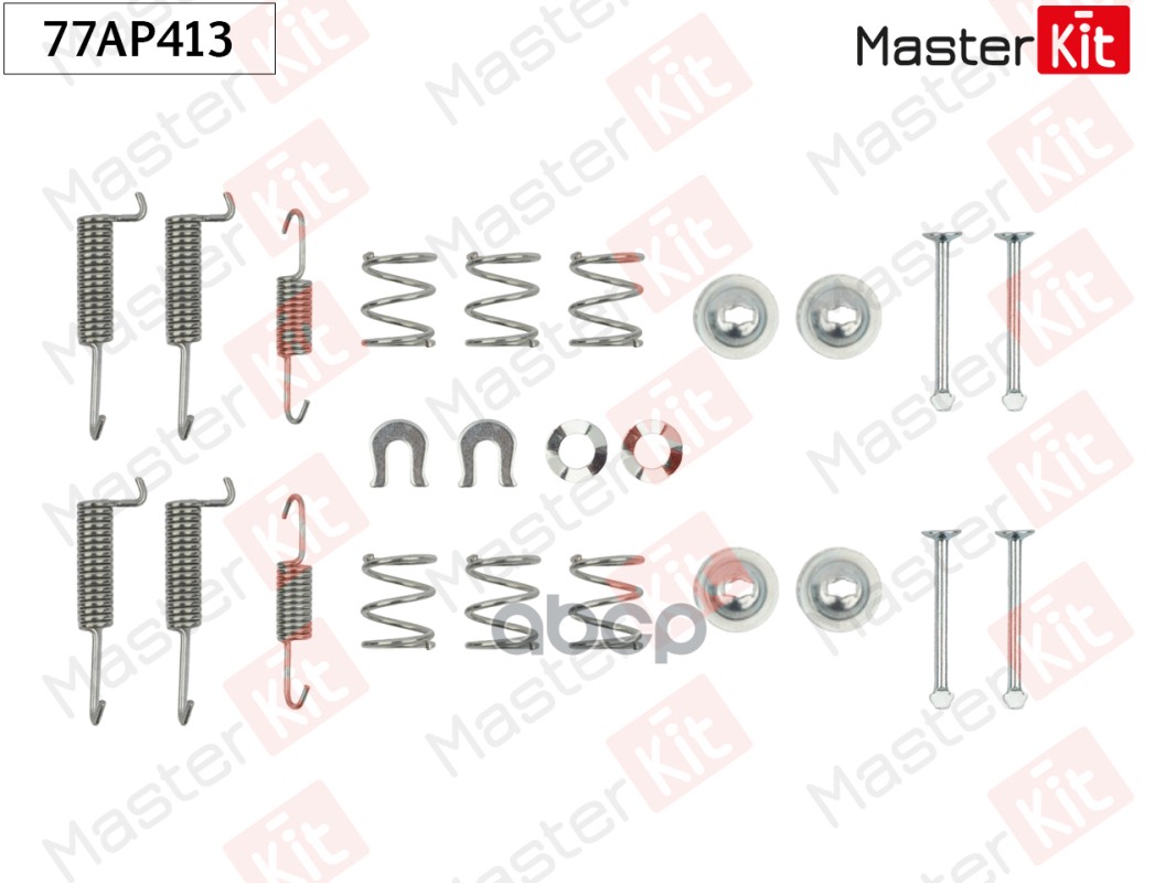 77AP413 Комплект установочный барабанных колодок OPEL FRONTERA A (U92) 1992 - 1998 MasterKit арт. 77ap413