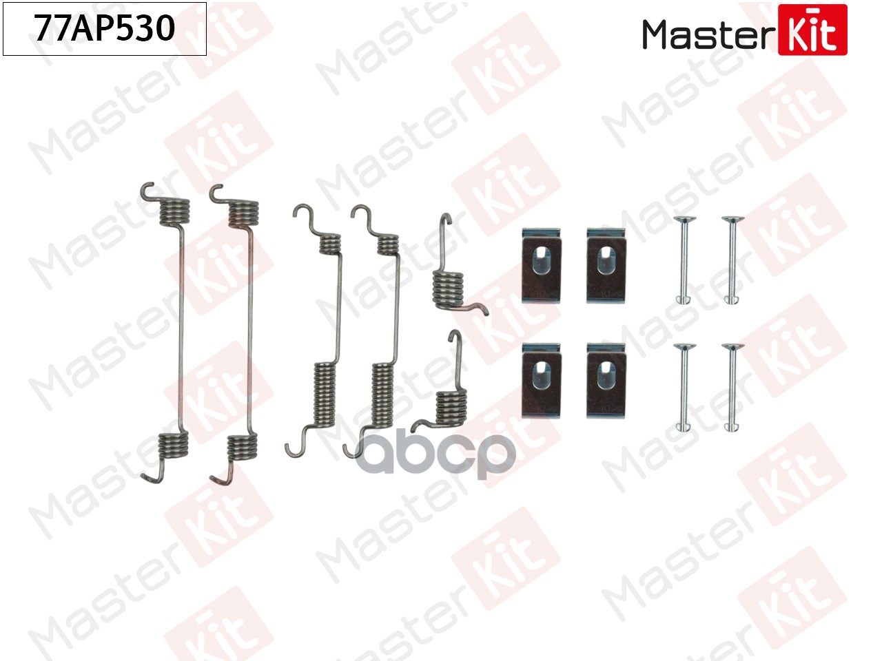 Комплект установочный барабанных колодок Chrysler SEBRING (JR) 2000 - 2007 MasterKit арт. 77AP530