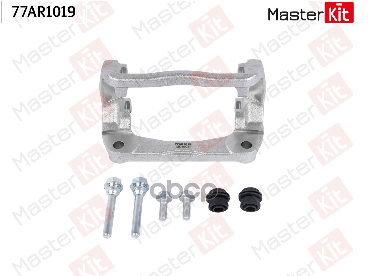 Скоба тормозного суппорта пер. RENAULT DUSTER (HS_) 2011 -/LADA LARGUS (F90) 2012 - MasterKit арт. 77AR1019