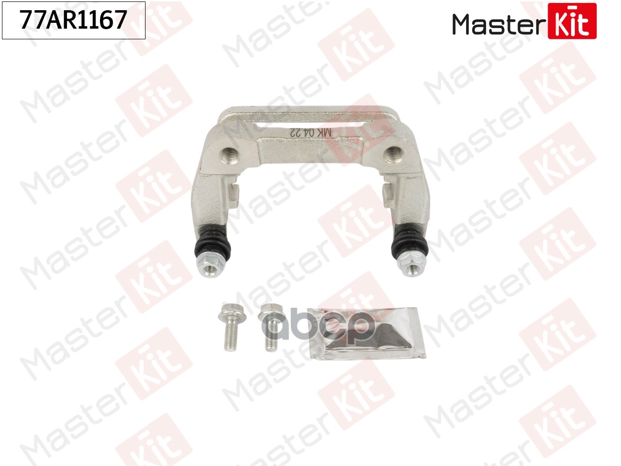 Скоба тормозного суппорта зад.  RANGE ROVER EVOQUE 2011- 77AR1167 MasterKit арт. 77AR1167