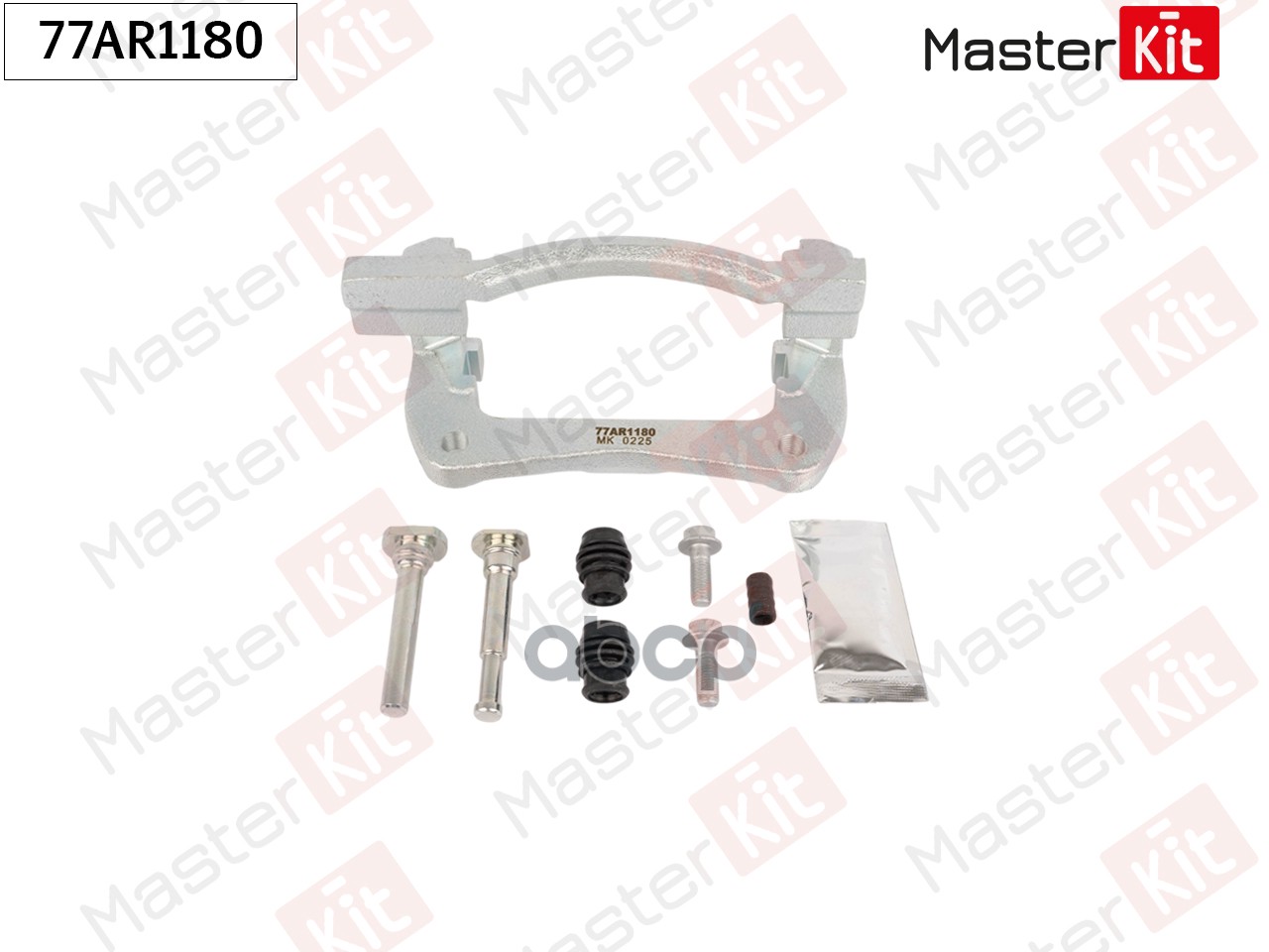 Скоба тормозного суппорта перед. лев. Toyota Corolla(_E12_) 00-08 MasterKit арт. 77AR1180