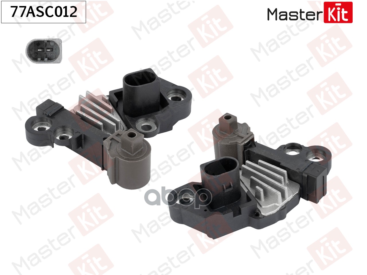 Регулятор напряжения генератора  FORD TRANSIT 2.4TDCi 06- 77ASC012 MasterKit арт. 77ASC012