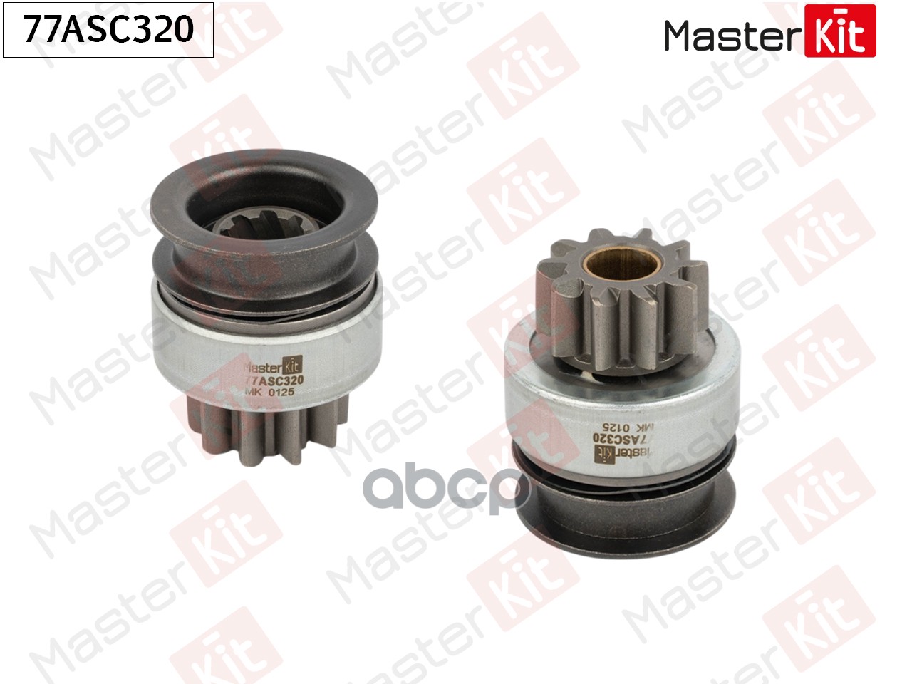 Бендикс стартера Mitsubishi Galant VI(EA_),L200(K7_T,K6_T),Pajero III(V7_W,V6_W) 96-07 MasterKit арт. 77ASC320