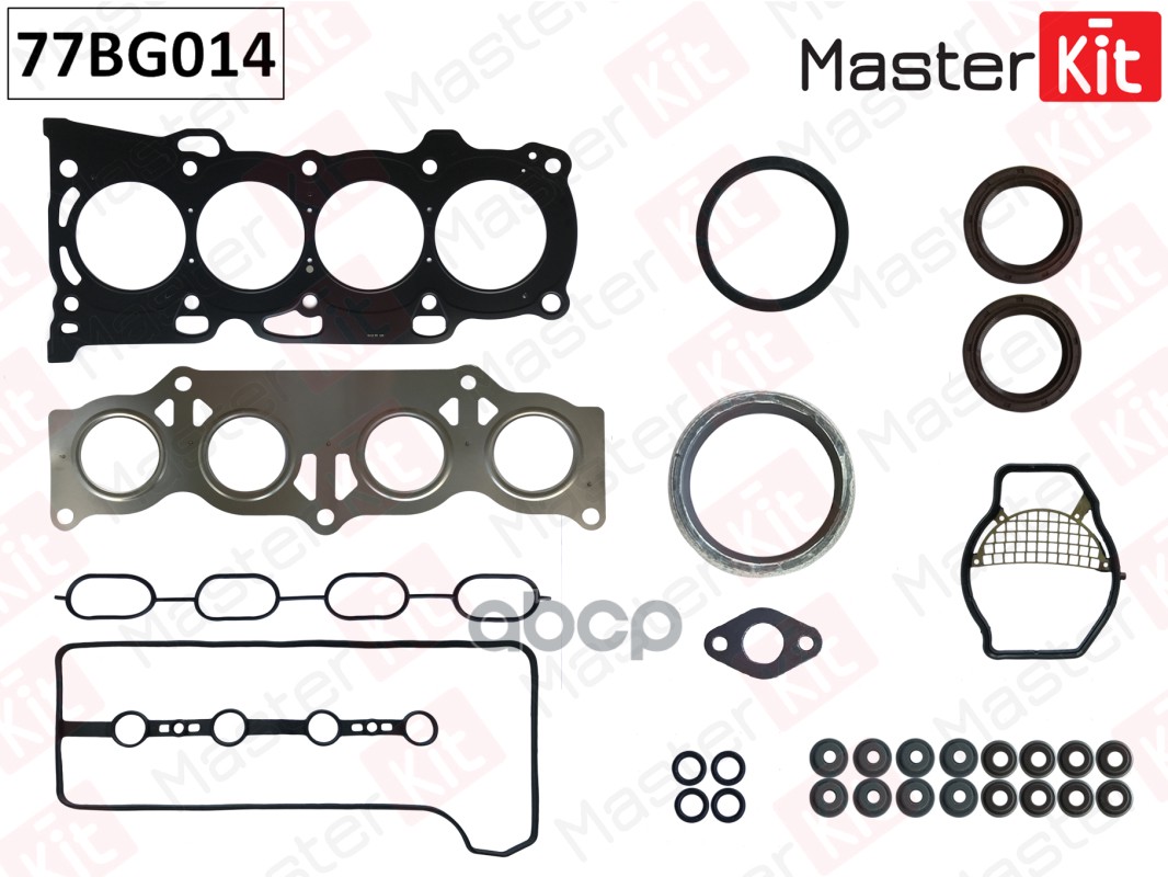 Комплект прокладок ДВС Toyota Toyota RAV 4,Avensis 1AZ-FE 00- 77BG014 MasterKit арт. 77BG014