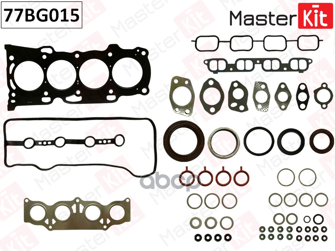 Полный комплект прокладок ДВС Toyota AVENSIS 1AZ-FSE 00- MasterKit арт. 77BG015