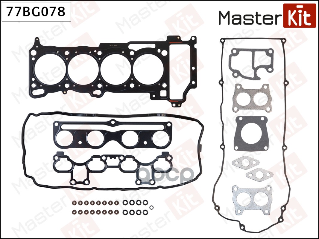 77BG078 Набор прокладок верхний NISSAN Almera/Primera (YD22DDTi/YD22DDT) MasterKit арт. 77bg078