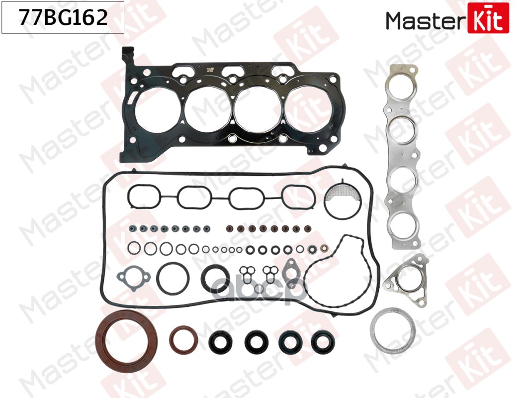77BG162 Полный комплект прокладок TOYOTA 1ZR-FAE/2ZR-FAE/3ZR-FAE MasterKit арт. 77bg162