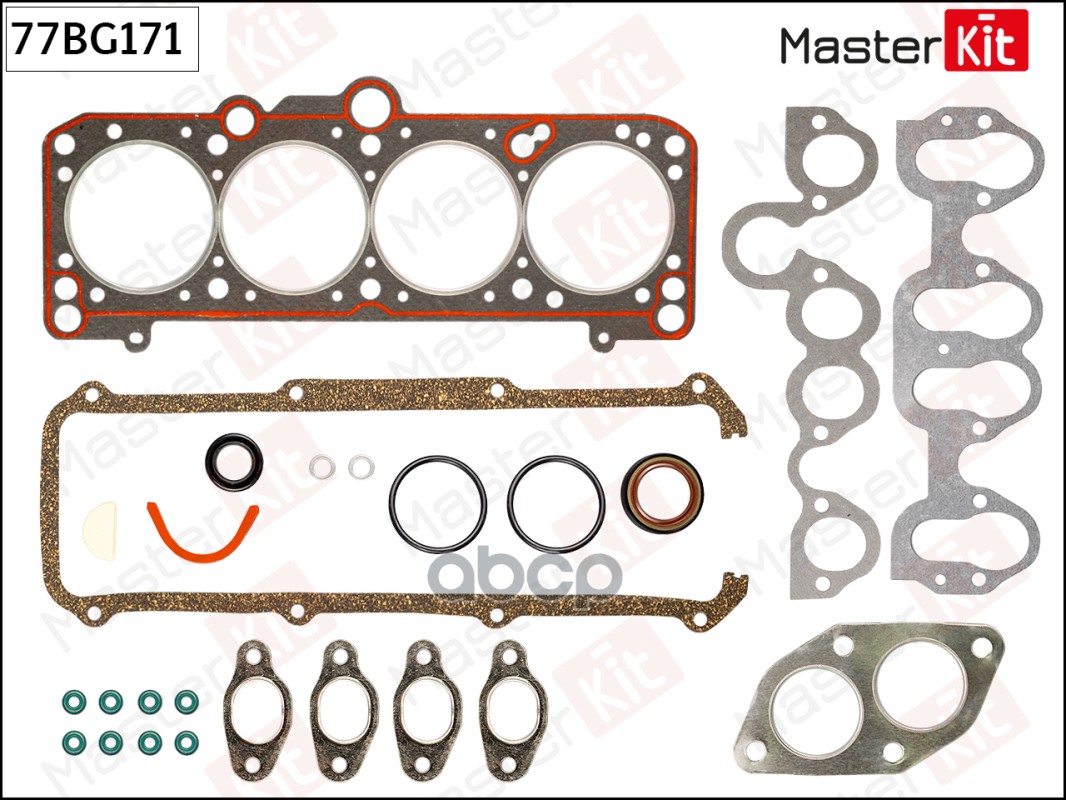 Комплект прокладок ГБЦ VAG DZ/MU/NE/RN/RU/SF 77BG171 MasterKit арт. 77BG171