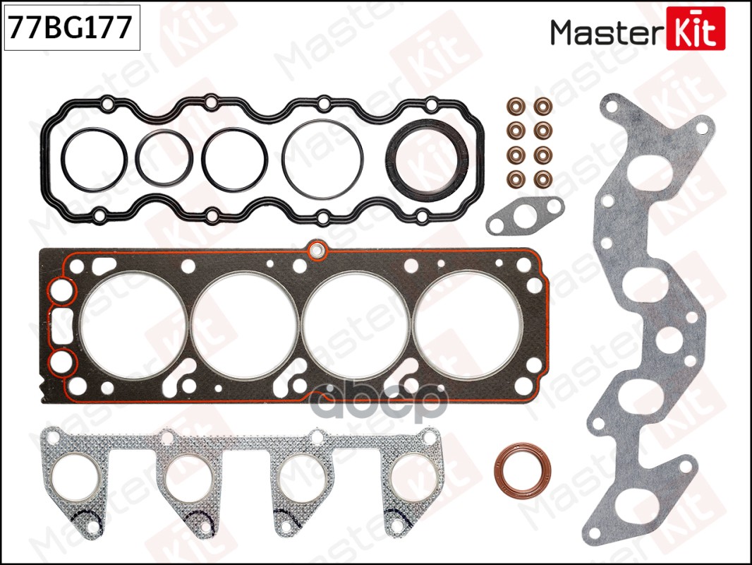 Комплект прокладок ГБЦ OPEL 18NV 77BG177 MasterKit арт. 77BG177