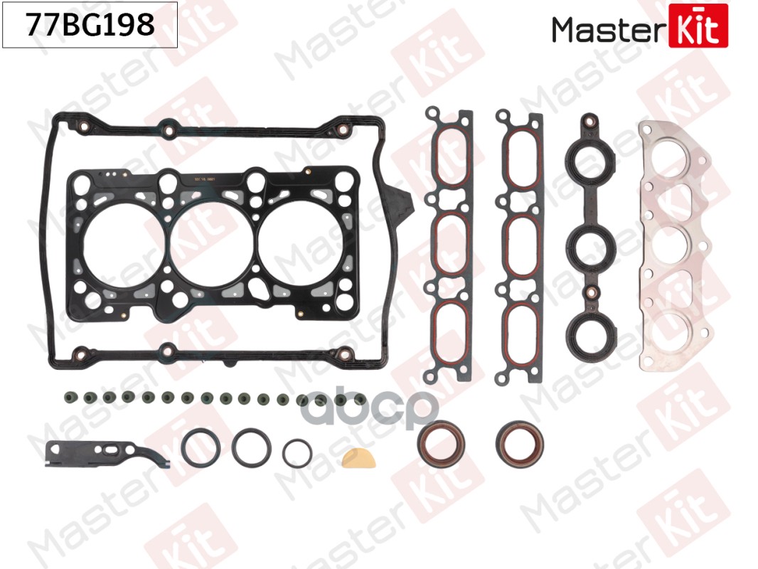 Комплект прокладок ГБЦ VAG AGA, AJG MasterKit арт. 77BG198