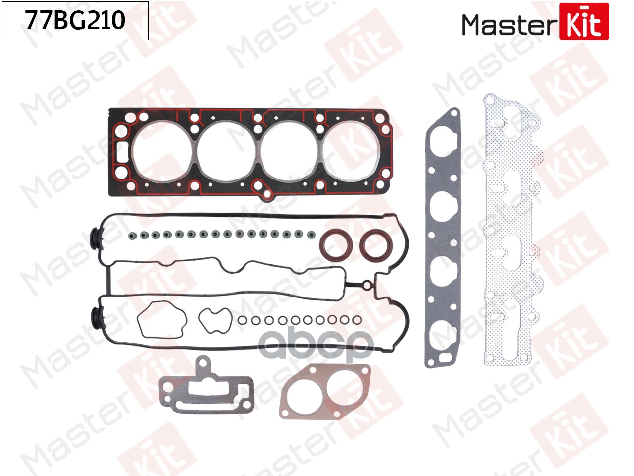 Комплект прокладок ГБЦ OPEL X18XE 77BG210 MasterKit арт. 77BG210