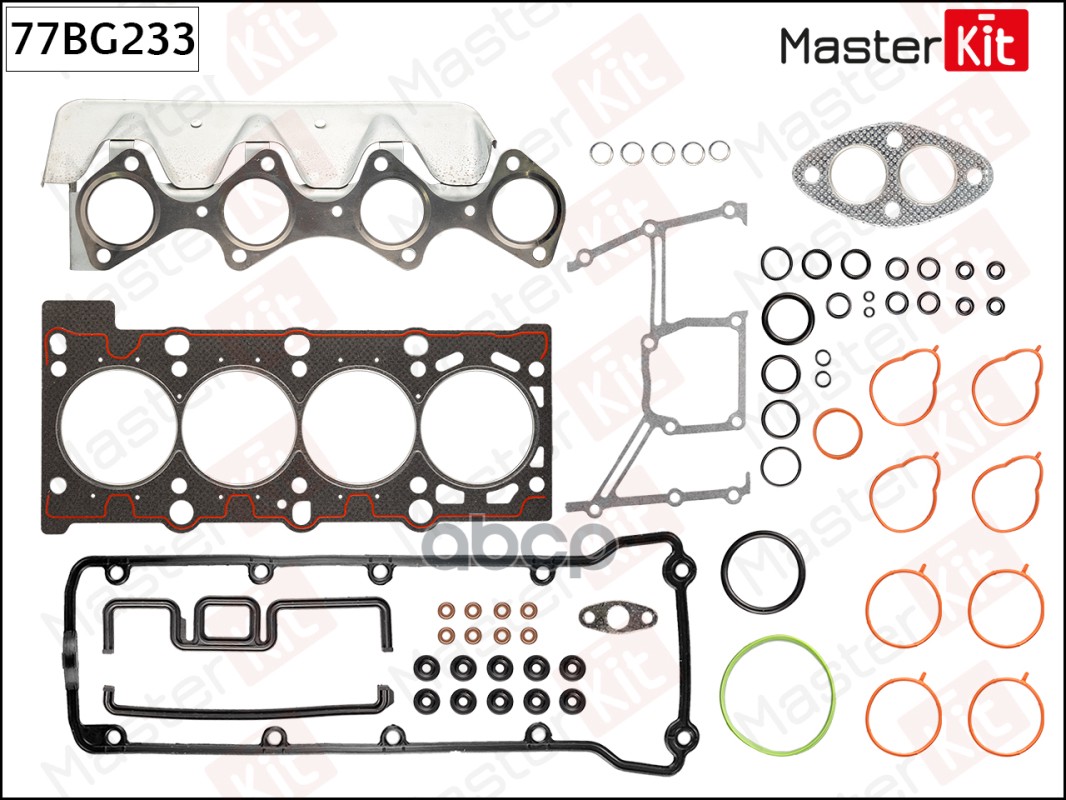 Комплект прокладок ГБЦ 77BG233 MasterKit арт. 77BG233