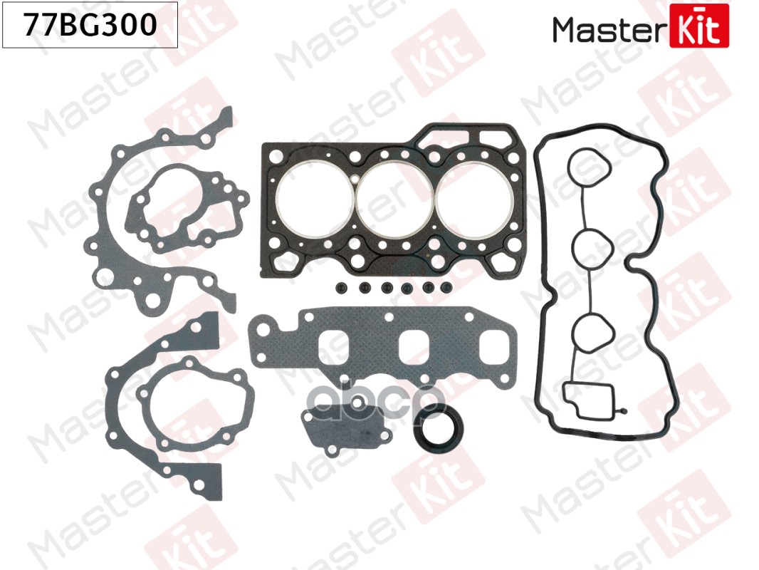 Комплект прокладок ГБЦ CHEVROLET F8CV MasterKit арт. 77BG300