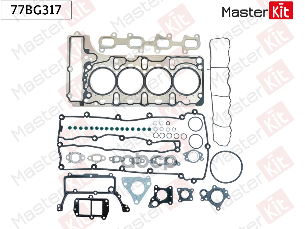 Комплект прокладок ГБЦ TOYOTA 1ZR-FAE, 2ZR-FAE MasterKit арт. 77BG317