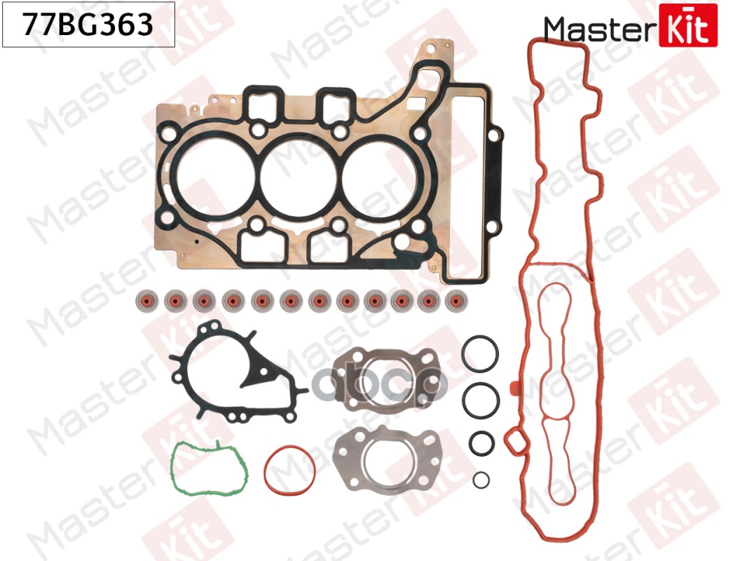 Комплект прокладок ГБЦ Citroen BERLINGO (B9) HNZ (EB2DT) MasterKit арт. 77BG363