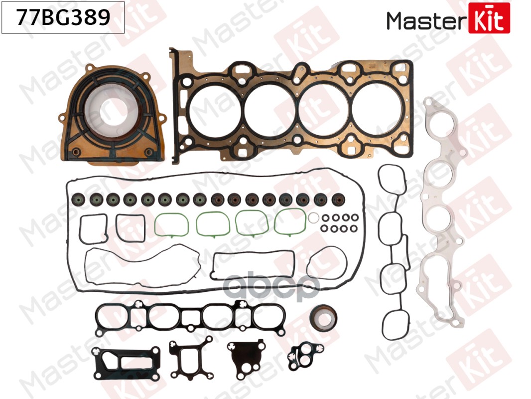 Комплект прокладок Mazda 3 (BL) LFVE 77BG389 MasterKit арт. 77BG389