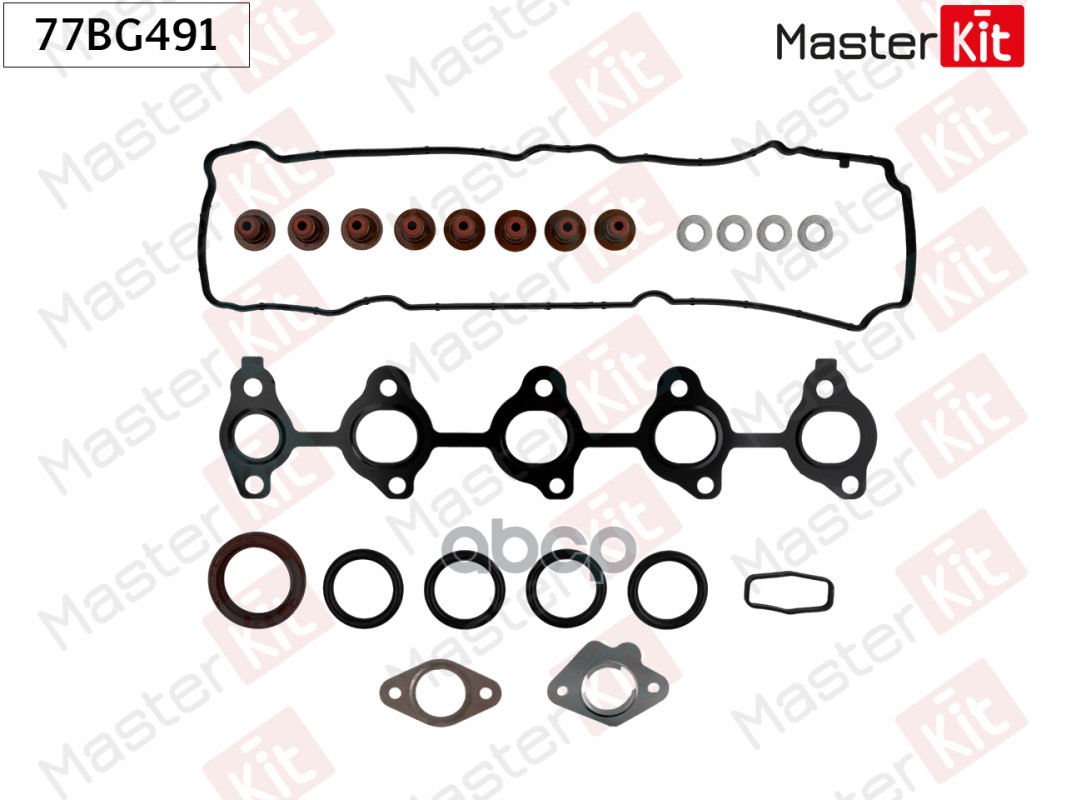 Комплект прокладок ГБЦ Ford FUSION (JU_) F6JB,F6JA 77BG491 MasterKit арт. 77BG491