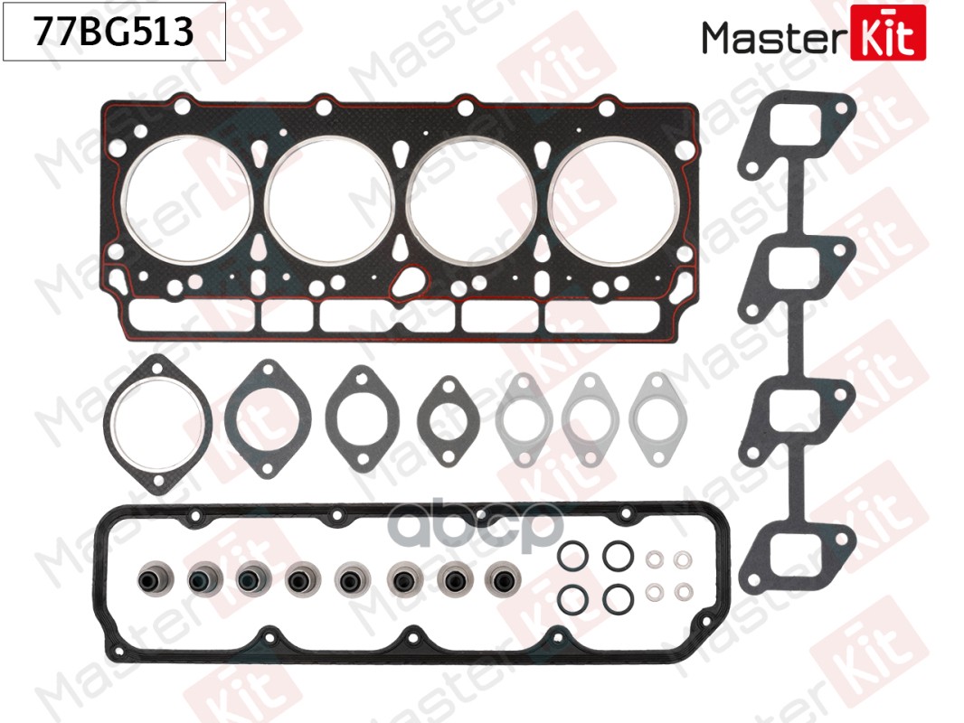 Комплект прокладок ГБЦ Ford TRANSIT  (T_ _) 4AE 77BG513 MasterKit арт. 77BG513