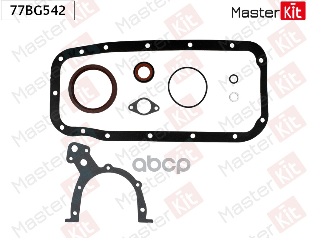 Комплект прокладок, блок-картер двигателя Opel ASTRA G (T98) X 16 SZR 77BG542 MasterKit арт. 77BG542