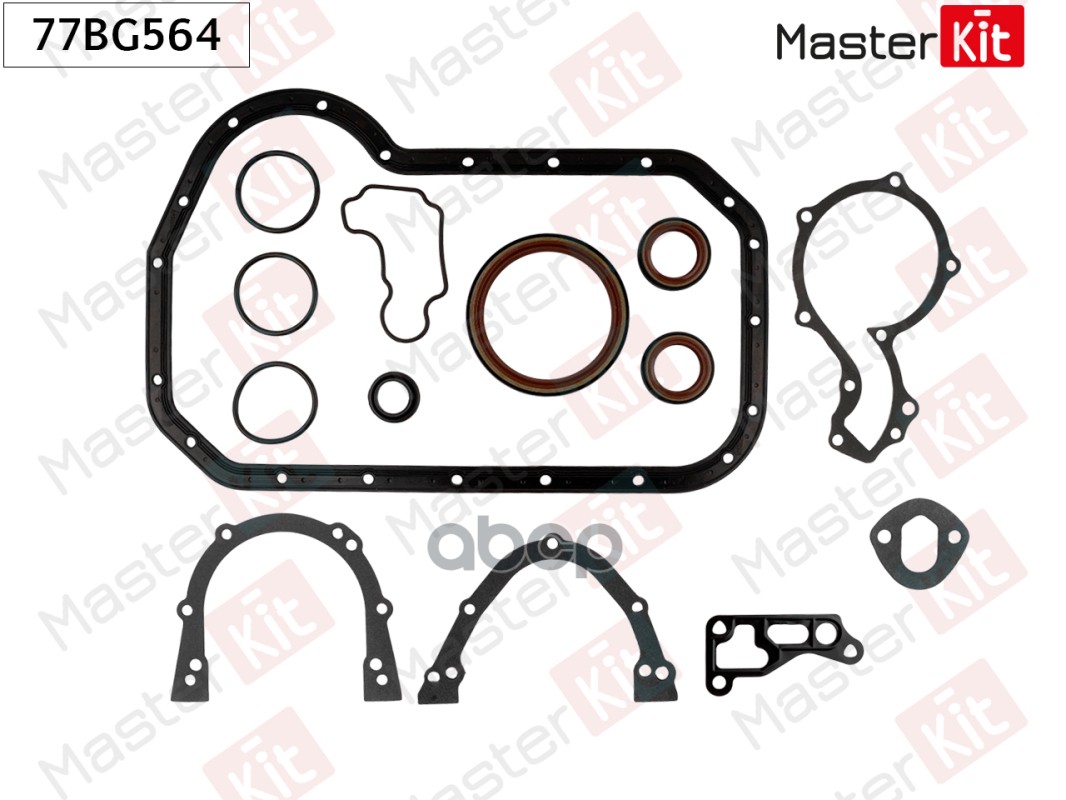 Комплект прокладок, блок-картер двигателя VW PASSAT (3A2, 35I) 2E,ADY,AGG MasterKit арт. 77BG564