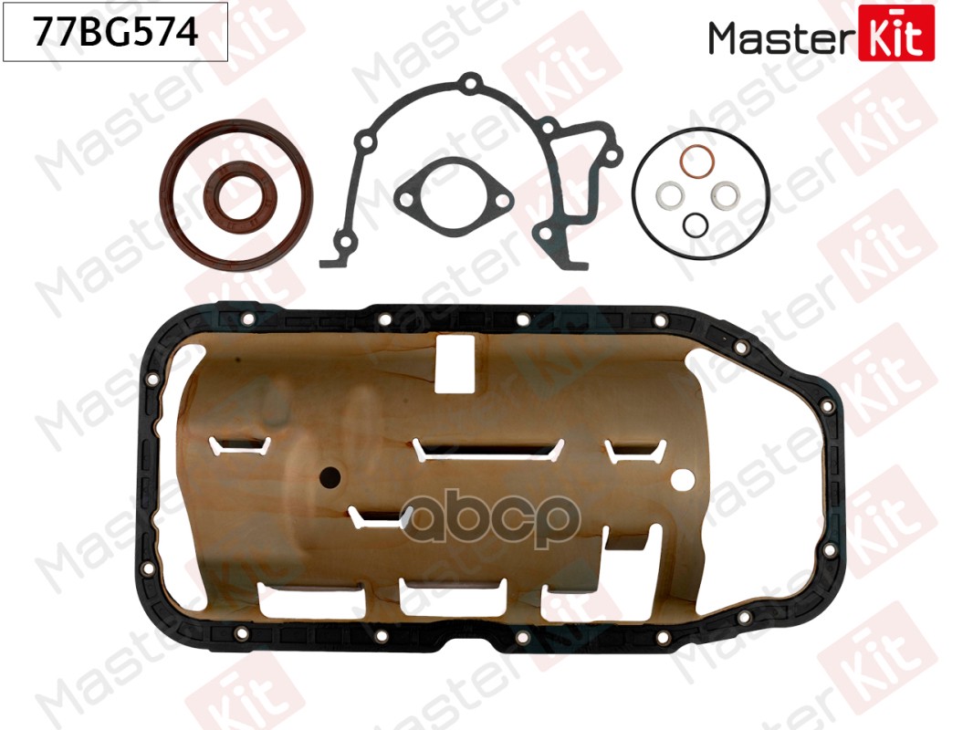 Комплект прокладок, блок-картер двигателя Opel OMEGA B (V94) X 20 SE MasterKit арт. 77BG574