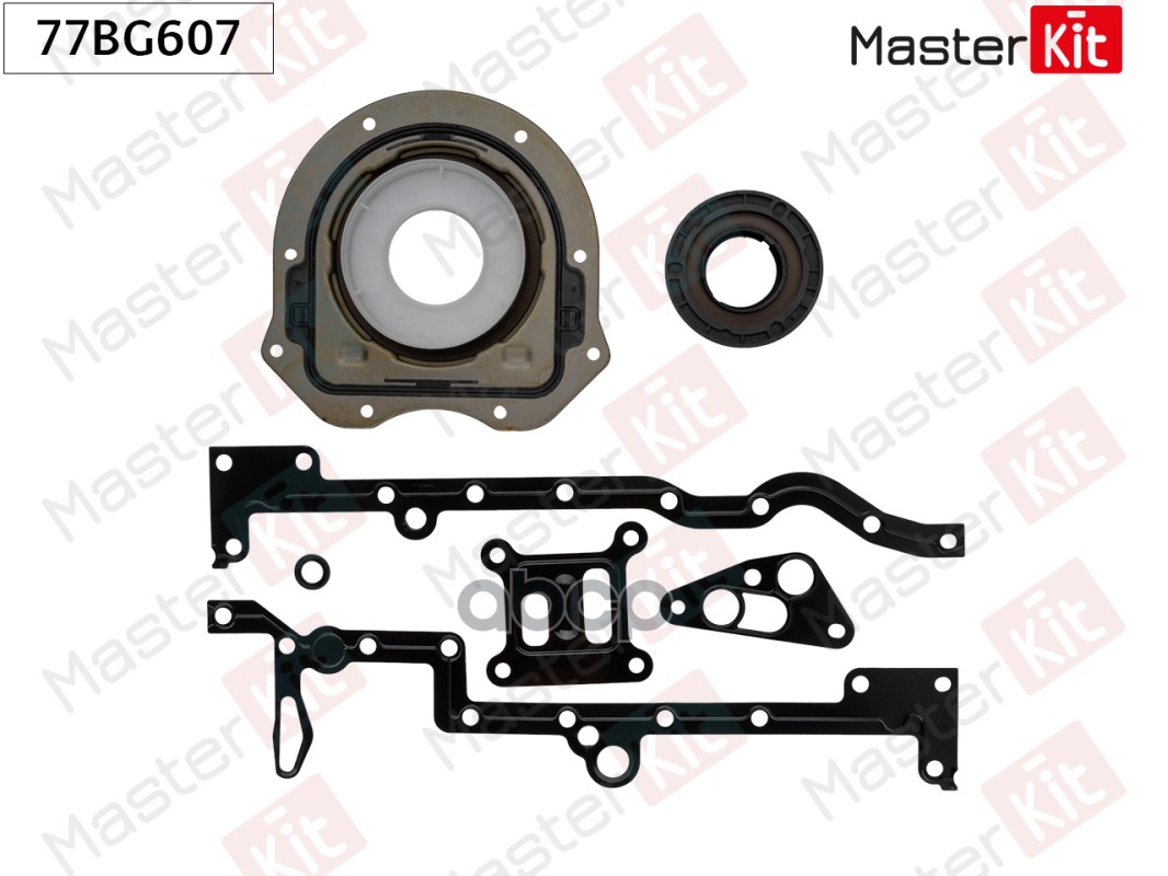 77BG607 Комплект прокладок  блок-картер двигателя Citroen JUMPER  4HU (P22DTE) MasterKit арт. 77bg607