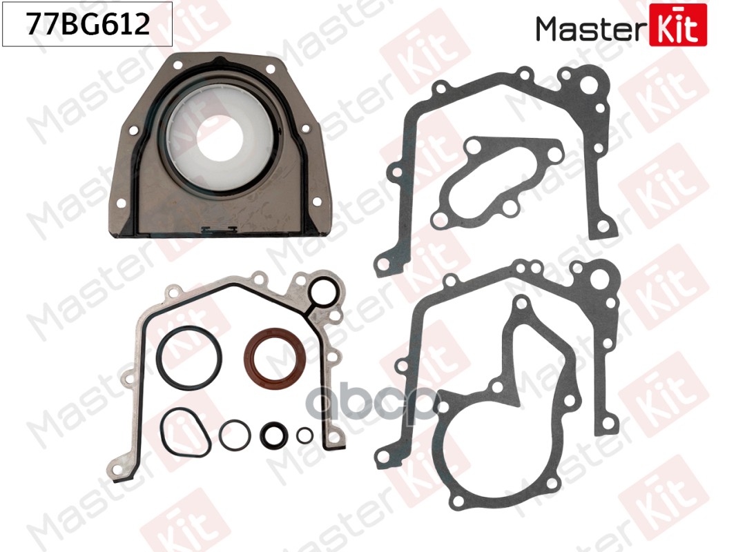 Комплект прокладок, блок-картер двигателя Ford FOCUS II (DA_, HCP, DP) ASDA,ASDB MasterKit арт. 77BG612