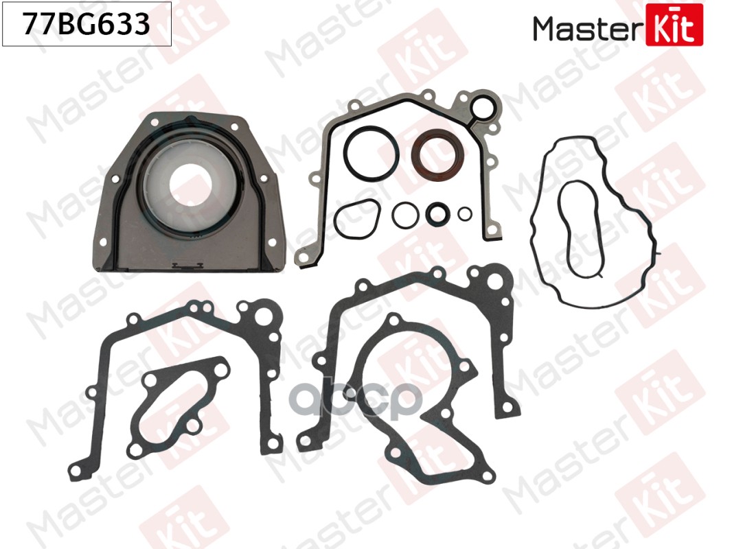 Комплект прокладок, блок-картер двигателя Ford FOCUS III MUDA,MUDD MasterKit арт. 77BG633