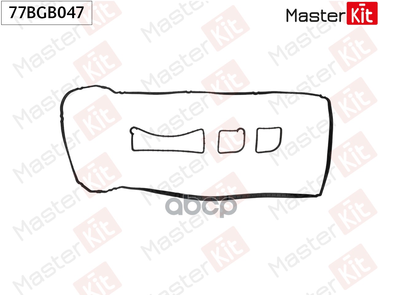 77BGB047 Прокладка клапанной крышки FORD AOBA  AOBC  AODA  AODB  AODE  AOWA  AOWB MasterKit арт. 77bgb047