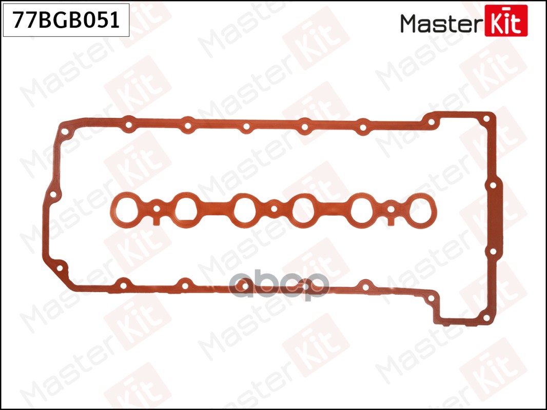 Прокладка клапанной крышки BMW N52B25, N52B25A, N52B30, N52B30A, N52B30AF 77BGB051 MasterKit арт. 77BGB051