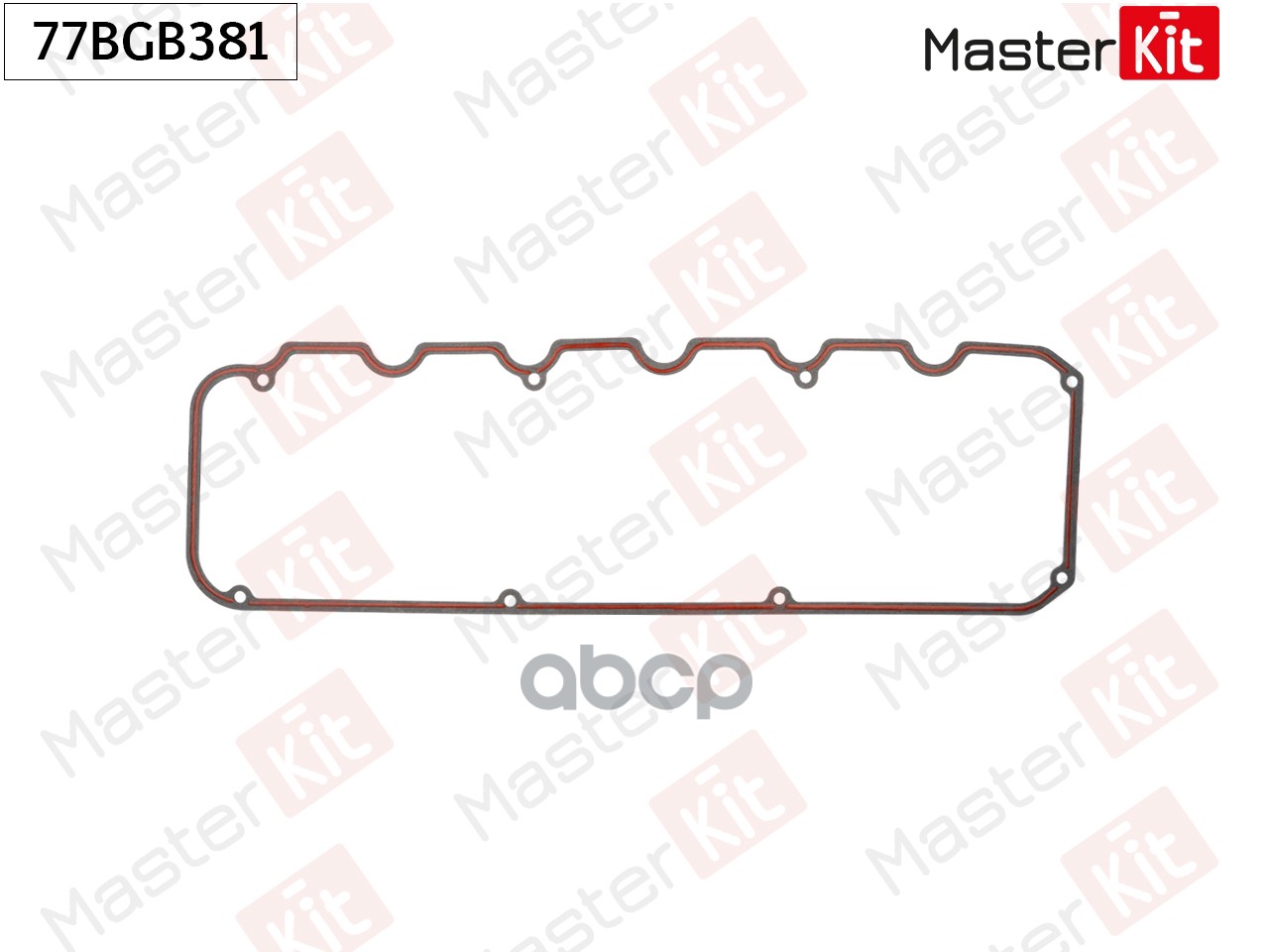 Прокладка клапанной крышки BMW 5 (E34) M20 B20 (206KA) Masterkit MasterKit арт. 77BGB381