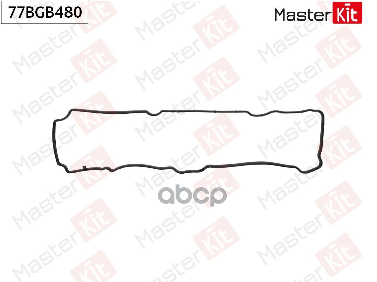 77BGB480 Прокладка клапанной крышки Citroen C3 II (SC_) 8HR (DV4C) 8HZ (DV4TD) MasterKit арт. 77bgb480