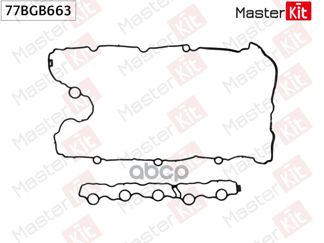 прокладка клапанной крышки BMW X3 (G01) B58 B30 A 77BGB663 MasterKit арт. 77BGB663