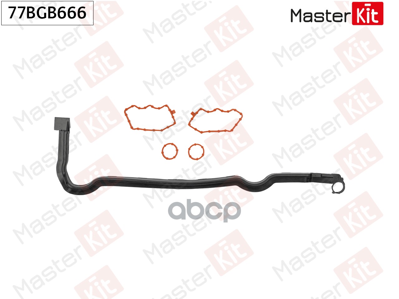прокладка клапанной крышки Renault MEGANE II (LM0/1_) M9R 700,M9R 722 77BGB666 MasterKit арт. 77BGB666