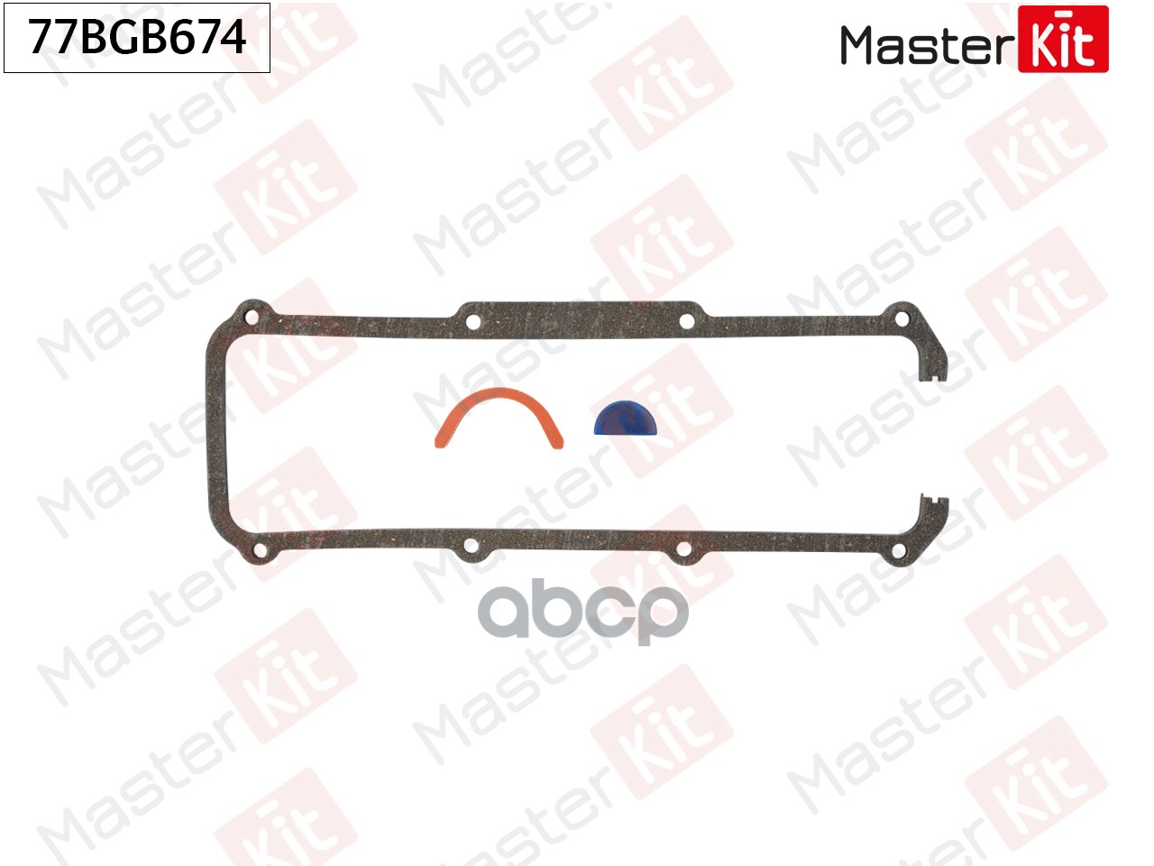 Прокладка клапанной крышки Audi 80 (81, 85, B2) YP 77BGB674 MasterKit арт. 77BGB674