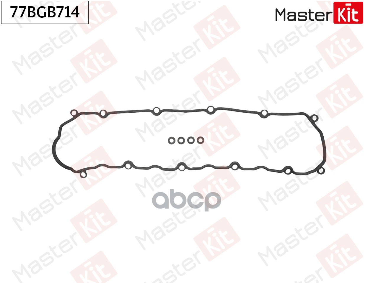 Прокладка клапанной крышки Toyota LAND CRUISER PRADO (_J12_) 1KZ-TE MasterKit арт. 77BGB714