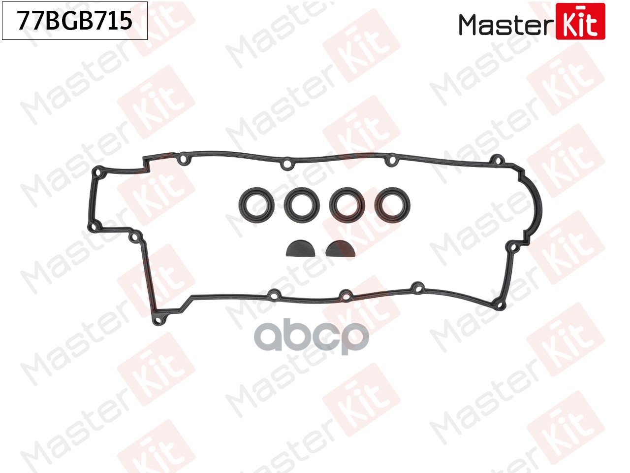 Прокладка клапанной крышки Hyundai SONATA III (Y-3) G4DM MasterKit арт. 77BGB715