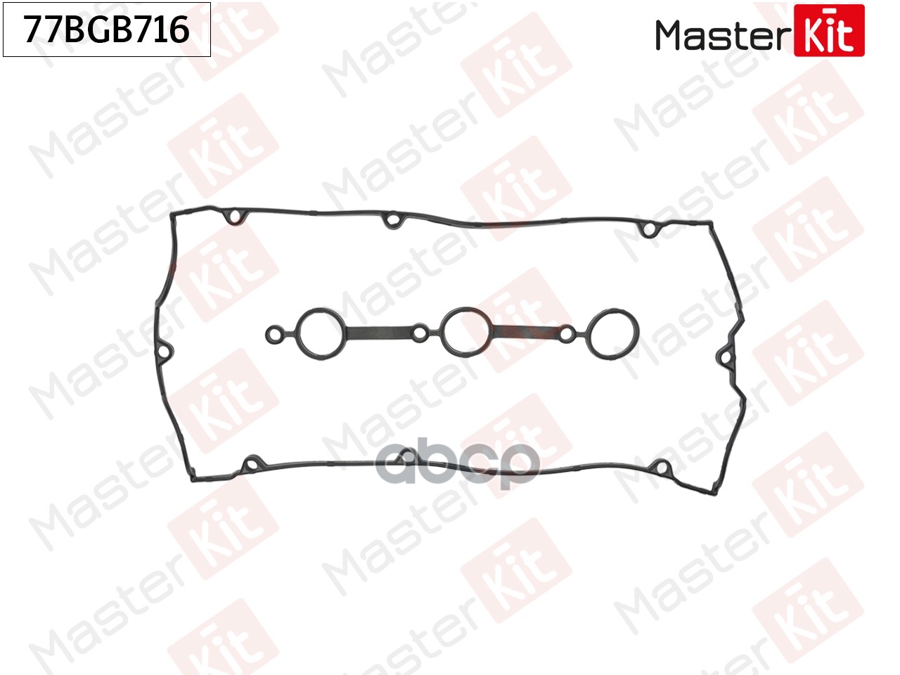 Прокладка клапанной крышки Kia SORENTO I (JC) G6CU MasterKit арт. 77BGB716