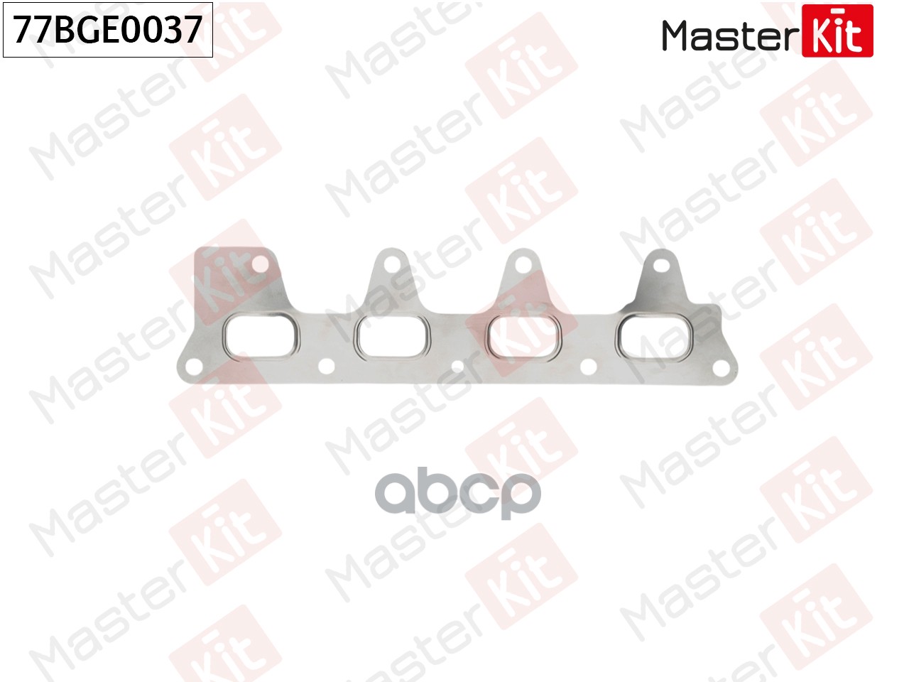 77BGE0037 Прокладка выпускного коллектора Renault SCENIC III (JZ0/1_) K4M858/K4M866 MasterKit арт. 77bge0037