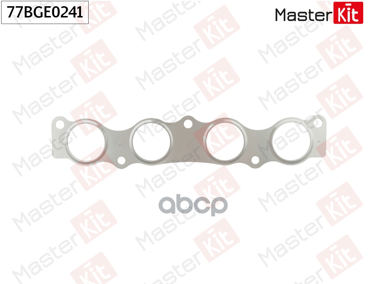 77BGE0241 Прокладка выпускного коллектора Toyota COROLLA (_E15_) 2ZR-FE MasterKit арт. 77bge0241